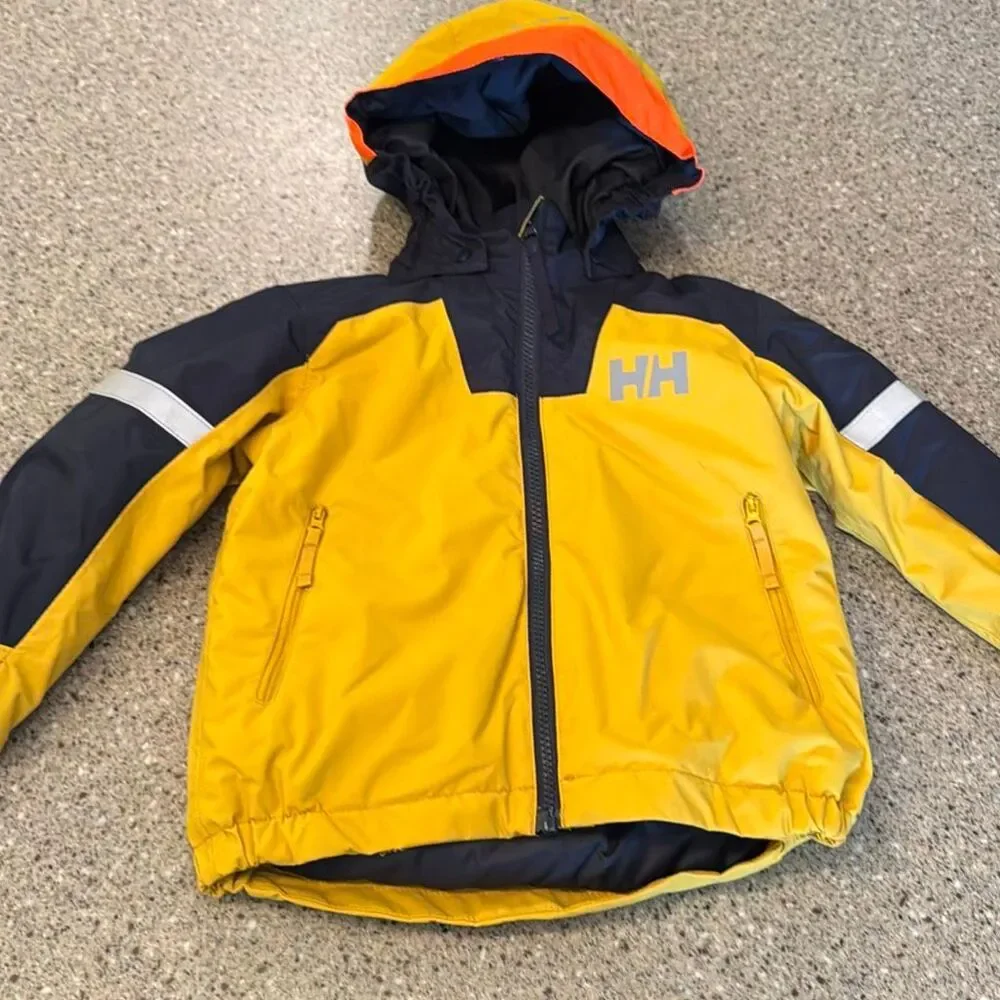 HELLY HANSEN Kids Legend 2.0 Insulated Ski Jacket In Bright Moss